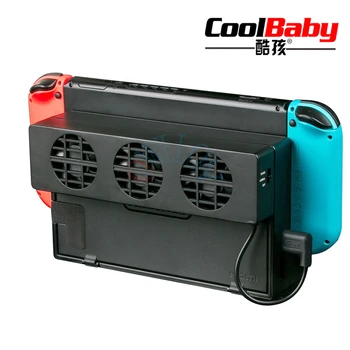 

Cooling Fan for Nintendo Switch NS Original Stand Game Console Dock Cooler with 3-Fan USB Cooling Fan for Nintend NS NX