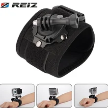 Аксессуары для поддержки запястья, аксессуары для камеры с вращением на 360 градусов, ремешок на запястье, крепление для GoPro 2 3 3+ 4, Экшн-камера