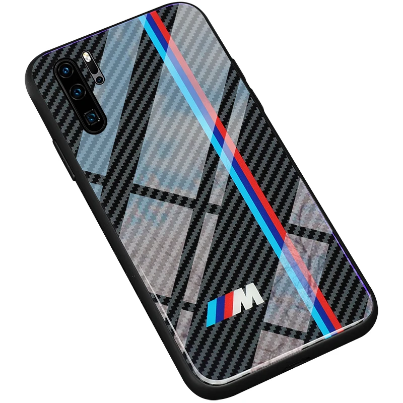 

Car logo BMW M Huawei P30 Pro mobile phone shell Mercedes-Benz AMG Huawei mate20 Pro protective shell Audi sports phone case
