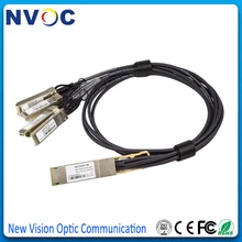 5 шт./лот, 40G QSFP+ 4xsfp+ DAC 2 м 30AWG, 40G QSFP до 4, программированием в производственных условиях+ 2M пассивный прямой Медь Twinax кабель DAC QSFP-4SFP10G-CU2M