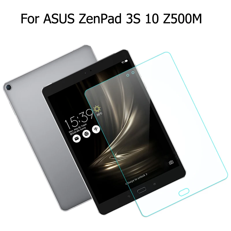 

Tempered Glass membrane For ASUS ZenPad 3S 10 Z500 Z500M 10.1 inch Tablet Steel film Tablet Screen Protection Toughened