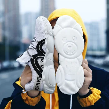 

Men's Fashion Sneakers New Light Breathable Casual Shoes Outdoor Non-slip Men Shoes Comfortable Trend Man Walking Shoes