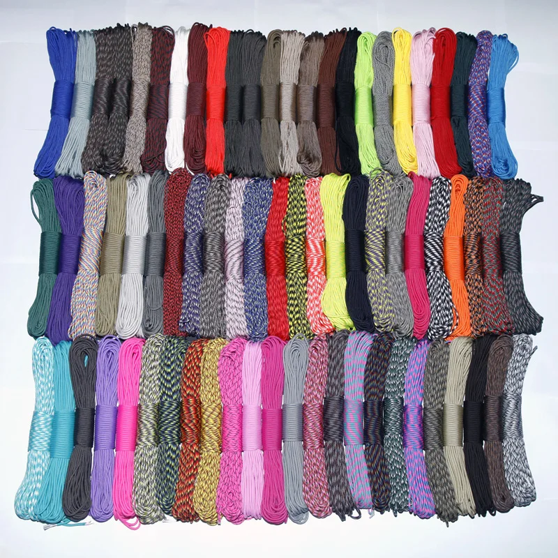 PROD 32489244772 2020 Survival Knife Fedex Free Shipping!!! 150 Pcs/lot
Paracord 550 Parachute Cord Rope 7 Core Strand 100ft For Climbing
Camping