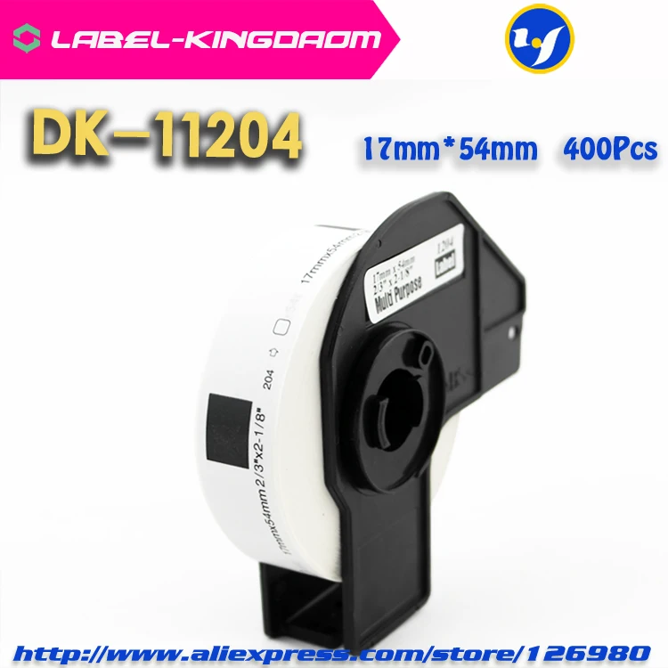 10 rolo Compatível Rótulo DK-11204 17mm *