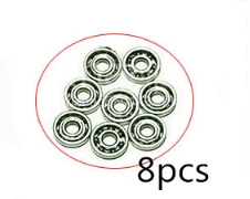 JJRC H8C H8D DFD F182 F183 Quadcopter RC Helicopter Spare Parts 8pcs upgraded version bearing | Игрушки и хобби