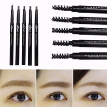 Двухсторонние автоматические карандаши для бровей водонепроницаемые длинные коричневые пигменты тату Макияж для бровей ручка для бровей Косметика