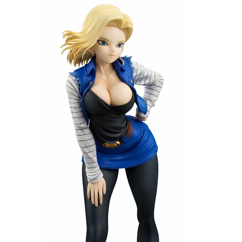 20cm Dragon Ball Z Figures  Android 18 Lazuli Sexy Anime PVC Action Figure New Collection Toys Collection for Christmas Gift (6)