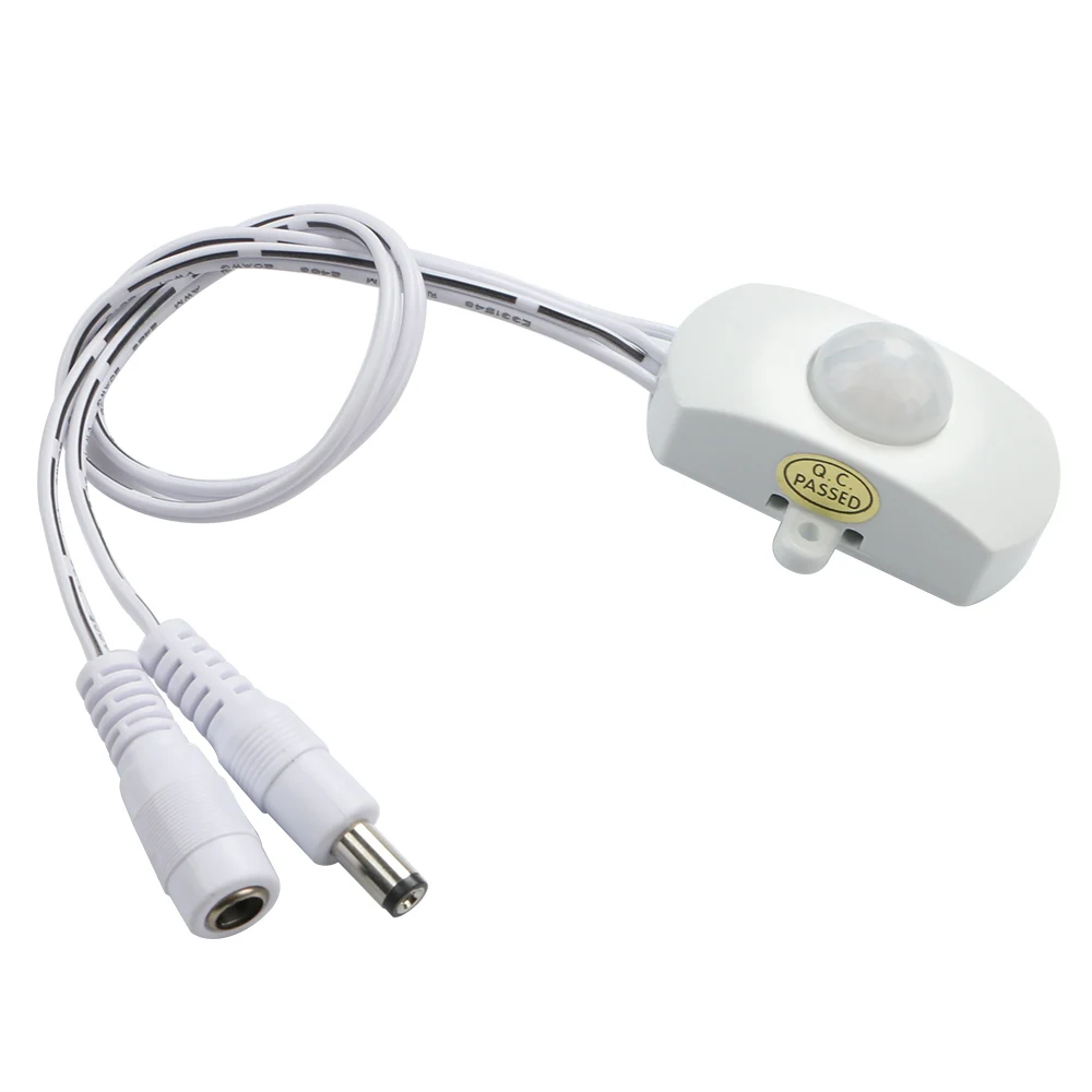 

1PC DC 12V Human Sensor Module Body Sensor Module Switch LED Strip Automatic MINI PIR Infrared Motion Sensor Detector Switch