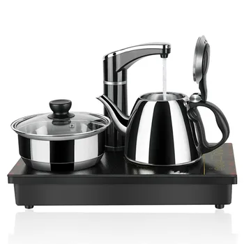 

Electric kettle Electromagnetic tea furnace automatic water - brewing making set of three in one
