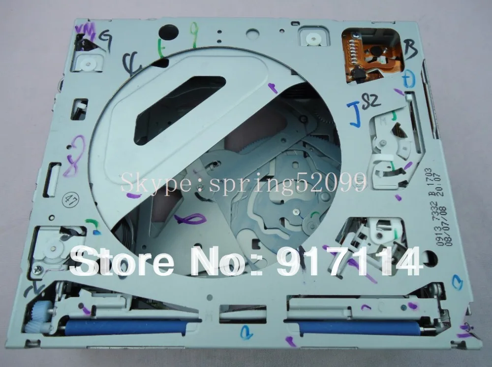 Sale Original 6 disc DVD changer without PCB for Lexus AVH-P6850 P6050 Toyota Prado LAND CRUISER Jeep Car DVD navigation tuner system 1
