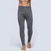 Leggings moulants en coton pour hommes, sous-vêtements chauds, sous-vêtements thermiques, grande taille, collection hiver ► Photo 2/6