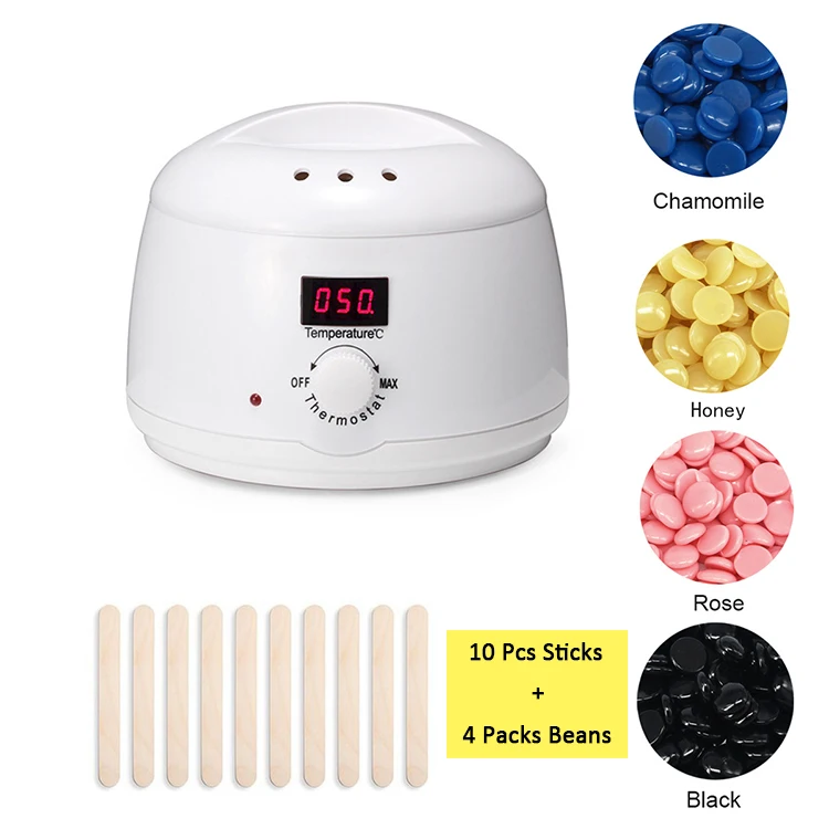 

Temperature Display Wax Heater Warmer Mini SPA Hand Epilator Feet Paraffin Wax Paraffin Heater Machine Depilatory Health Care