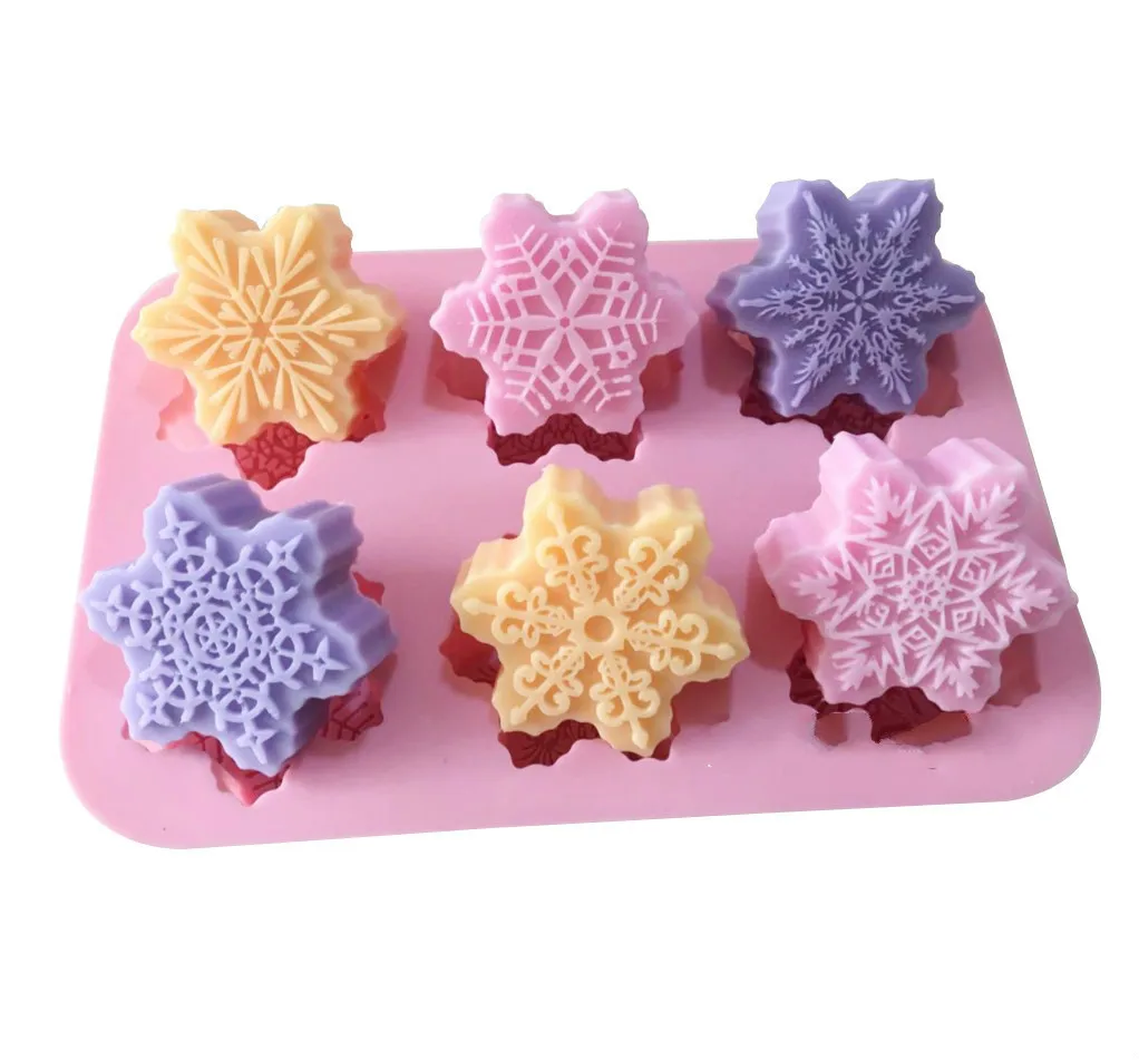 3D silicone Cake Decorating Chocolate Molds for Jelly Sugar Handmade Soap Silicon Mold