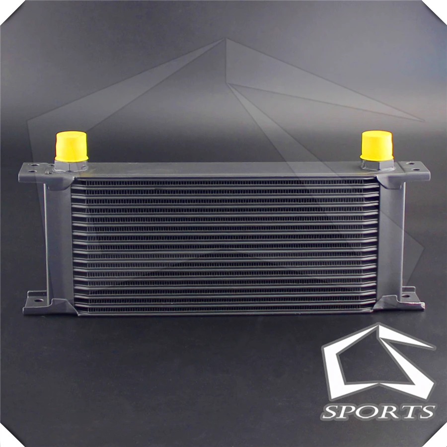 

Universal Aluminum Oil Cooler 16 Row AN10 Oil Cooler