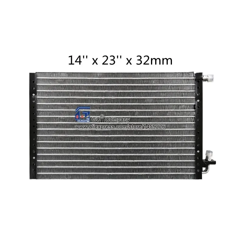 Universal Condenser Radiator 14'' x 23'' x 32mm for A/C Air