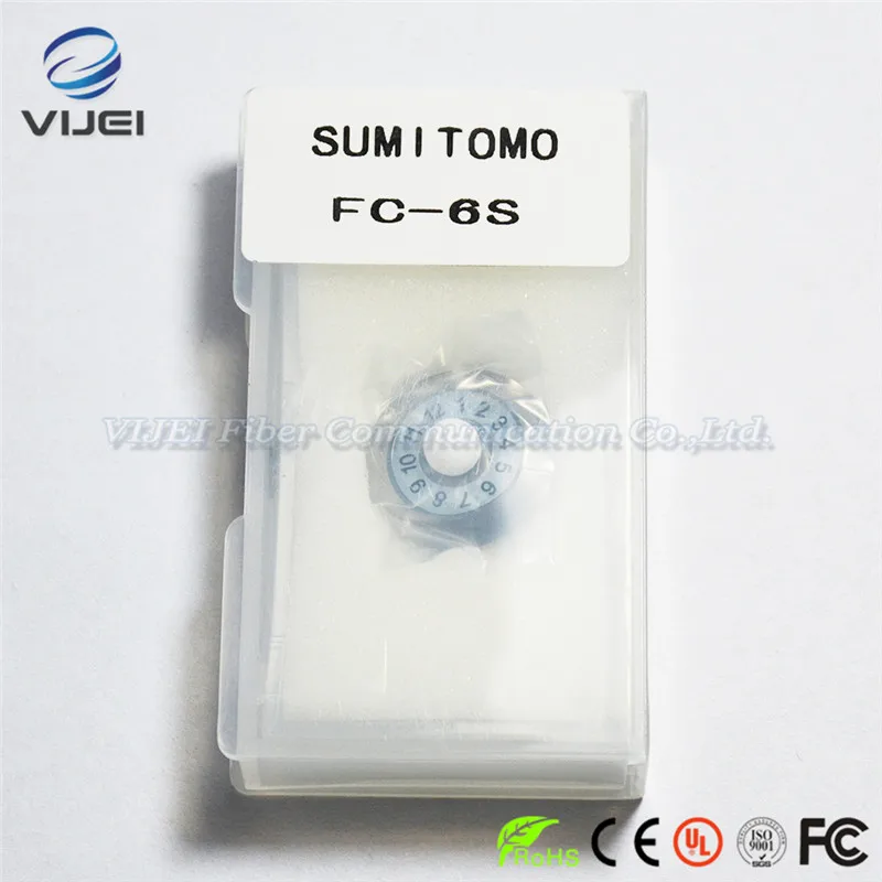 

Sumitomo FCP-20BL Fiber Cleaver Blade FC-6 FC-6S Fiber Cleaver Blade Fiber Cutting Knife Wheel Replacement Blades