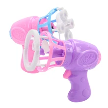 Электрический мыльный пузырь пистолет воды дуя автоматический Bubble машина вентилятор чайник Дети на открытом воздухе игрушки