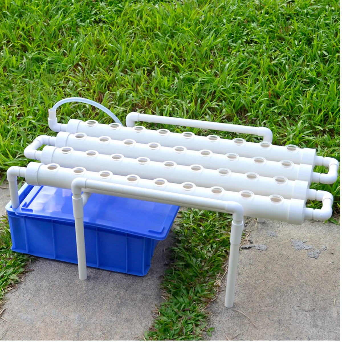 Plastic 220V Hydroponic Grow Kit 36 Sites 4 Pipes 1 Layer Garden Grow Planting Box Vegetables Tools Hydroponic Rack Holder Plastic 220V Hydroponic Grow Kit 36 Sites 4 Pipes 1 Layer Garden Grow Planting Box Vegetables Tools Hydroponic Rack Holder