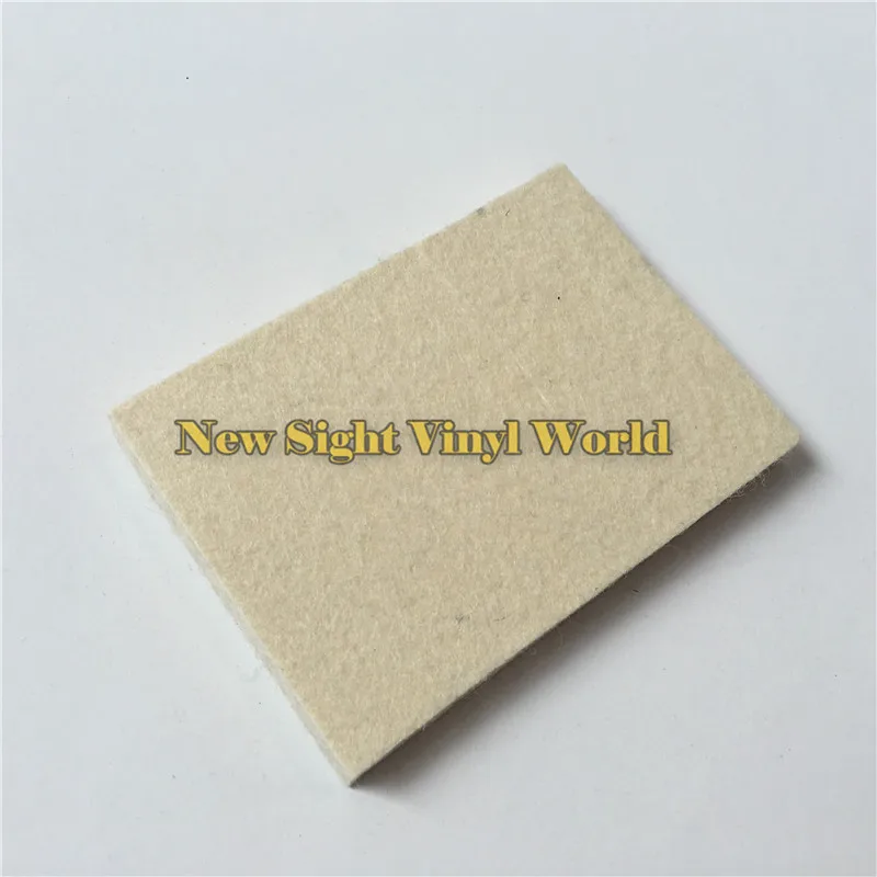 

100 pcs/Lot Car Application Tools Wool Squeegee For Car Wrapping