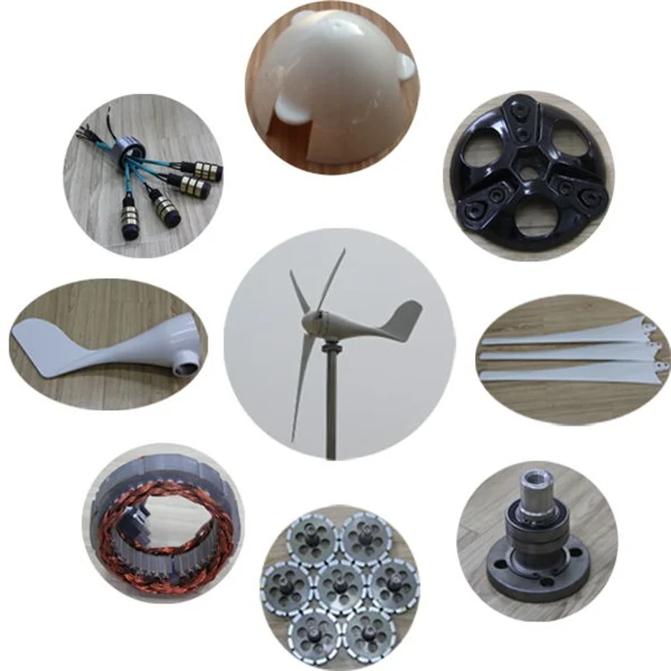 Sistema de Turbina Gerador de Turbina Novo tipo 300w Eólica Fornecido 2020 12v 2017 novo tipo 300w 12v sistema de