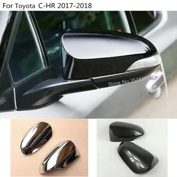 

Car Styling Decoration Rear View Rearview Side Glass Mirror Cover Trim Frame 2pcs For Toyota C-HR CHR 2017 2018 2019 2020