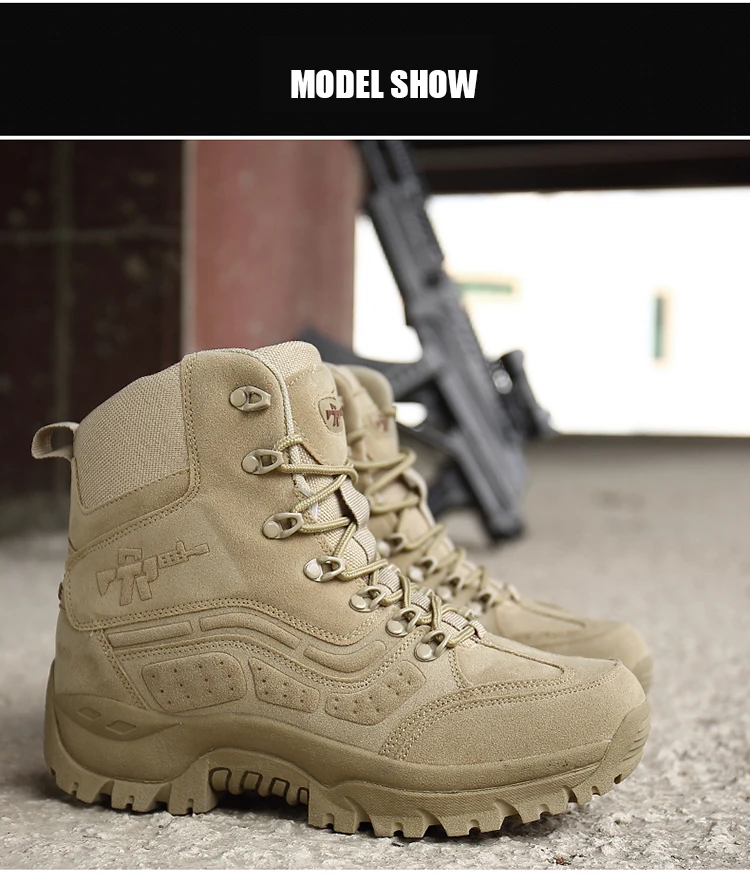 BIMUDUIYU; сезон осень-зима; Мужские ботинки в стиле милитари; качественные ботинки в стиле спецназа; ботинки в стиле пустыни; армейские рабочие ботинки; зимние ботинки