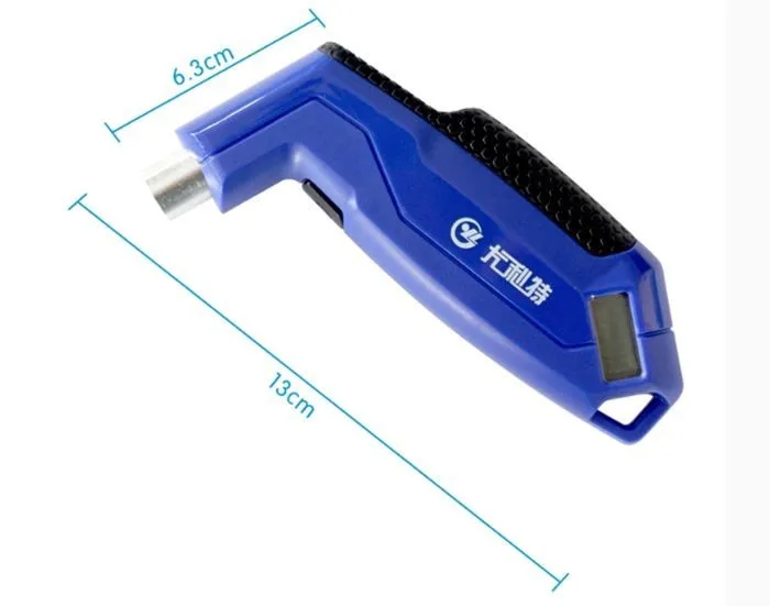 Автомобильный цифровой шинный манометр, двойной экран, высокая точность, двухсторонние показания дисплея инновационные и уникальные
