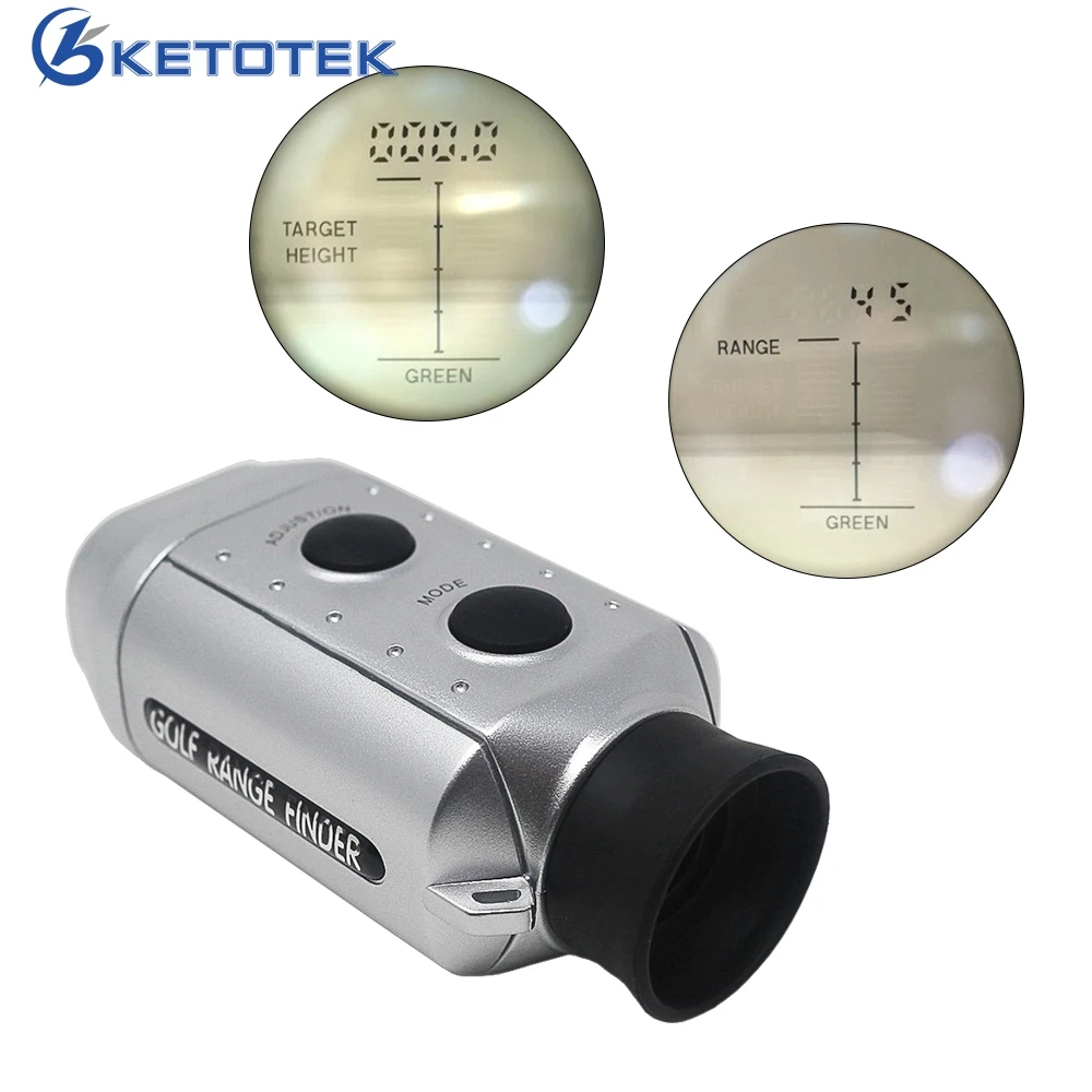 

7X Golf Distance Meter 930yd Telescope Rangefinder Rang Finder with Green/General Mode Distance Mesuring Instrument