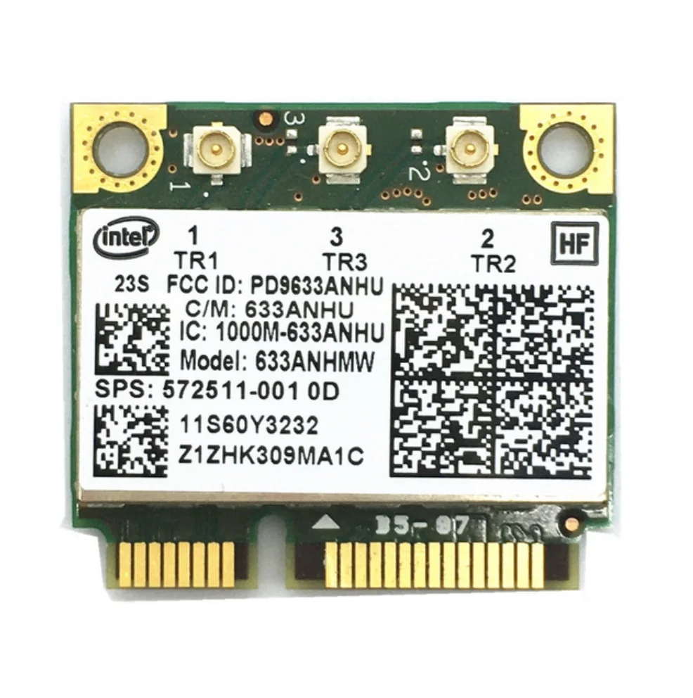 Беспроводная Wifi 60y3233 Intel 6300agn Mini Pci-e Pcie карта Ultimate-n 802.11a/g/n 2,4g 5,0 Ghz forT410 T420 T430 X220 Y460