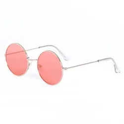 2019 новые женские солнцезащитные очки металлические линзы круглые женские солнцезащитные очки с металлической оправой круглые