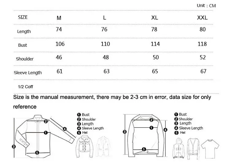 M-2XL-PY011 SIZE