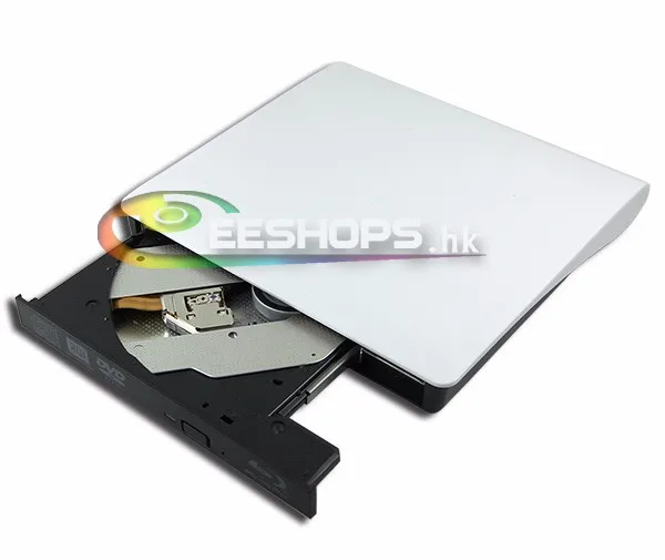 

for Apple MacBook Pro Retina A1398 2013 Laptop USB 3.0 Blu-ray Burner 6X 3D BD-RE DL 4X BDXL 100GB Writer External Drive Case