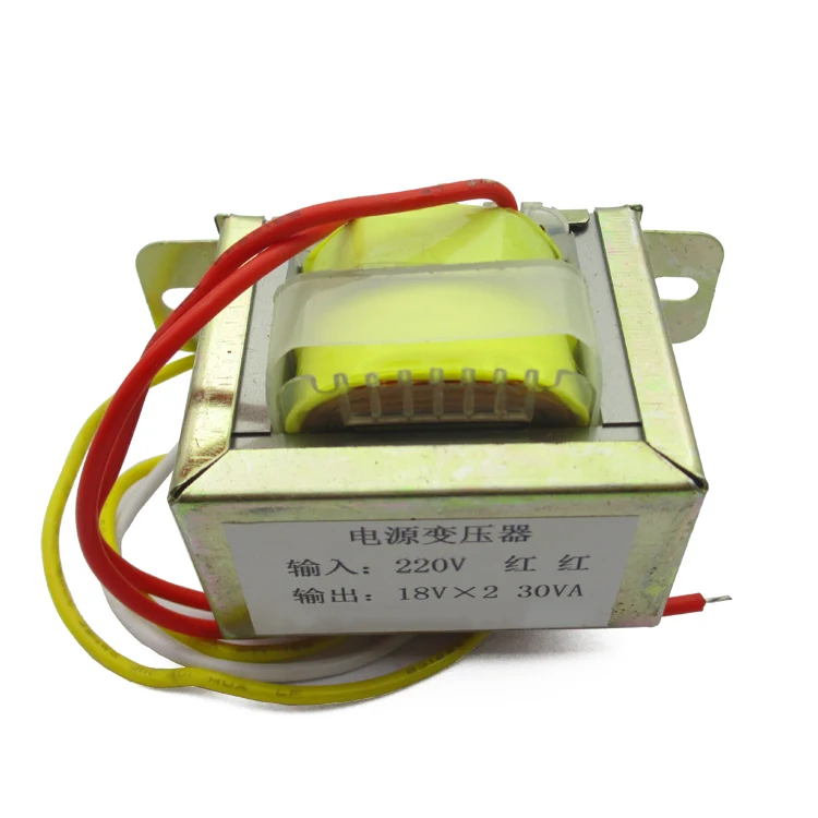 

30W double 18V 30W2*18V transformer, power transformer input, 220V, 50Hz/ output, double 18V