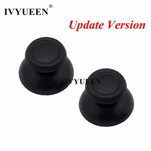 IVYUEEN 100 шт черно-серый колпачок для пальцев для Dualshock 4 PS4 DS4 Pro тонкий контроллер аналоговый джойстик чехол для Playstation 4