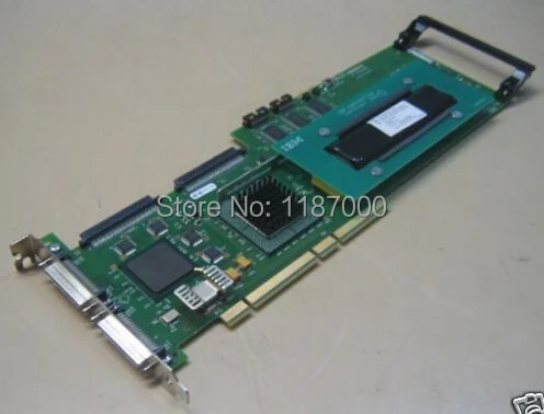

Original 06P5737 06P5736 24P2589 for  SERVERAID 4MX ULTRA160 SCSI Raid Card well tested working