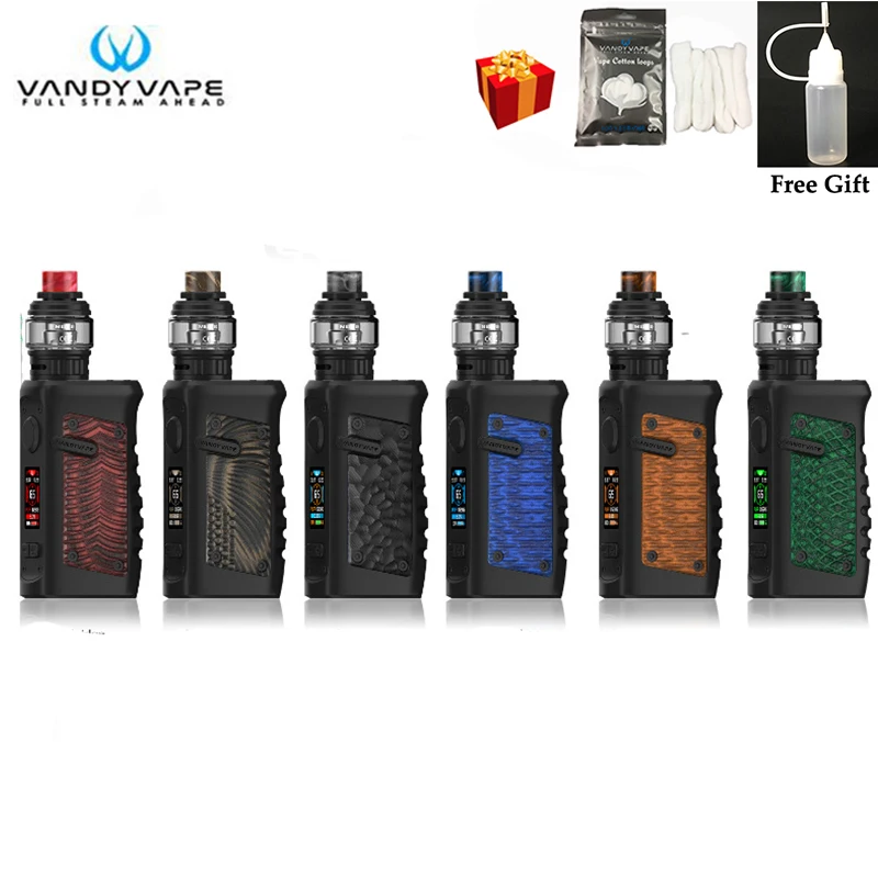 

Original Vandy Vape Jackaroo Kit SUBTANK System With 100W Vandyvape JACKAROO Mod Waterproof Electronic Cigarette no Battery