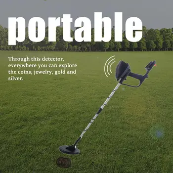 

Newest Portable Lightweight Underground Metal Detector Finder Metal Length Adjustable Under Shallow Water MD4030