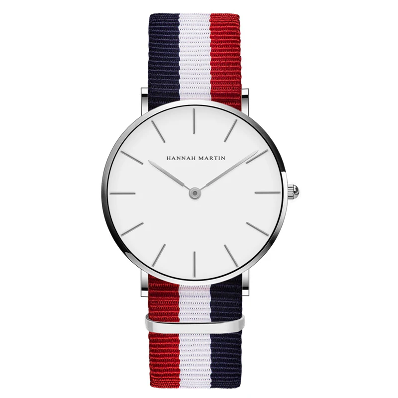 

Men & Women Nylon Watches Simple Fashion Quartz Watch Gold Silver 2018 New Moment Sport Wrist Clock Top Brand Luxury 70 Z