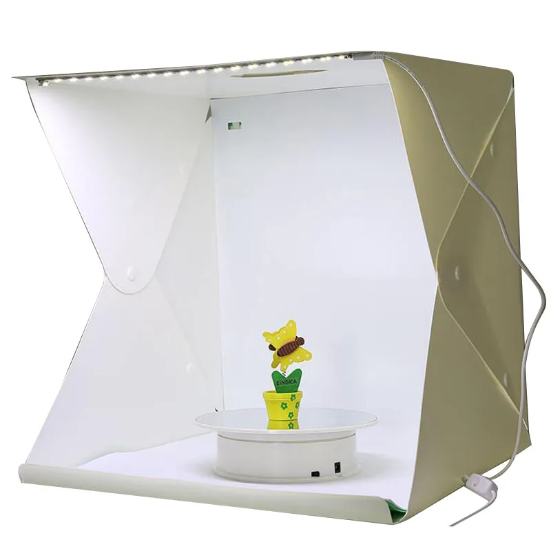 Foldable Light Room Photo Studio Photography Lighting Tent Kit Backdrop