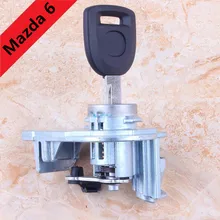 Спереди слева замок двери автомобиля цилиндр для Mazda 6 версия автомобиля Замки