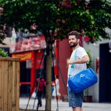Виды спорта плавание сумки рюкзак Для мужчин Для женщин Водонепроницаемый прозрачный чехол большой Ёмкость Combo сухой мокрого разделения ручная сумка пляжная