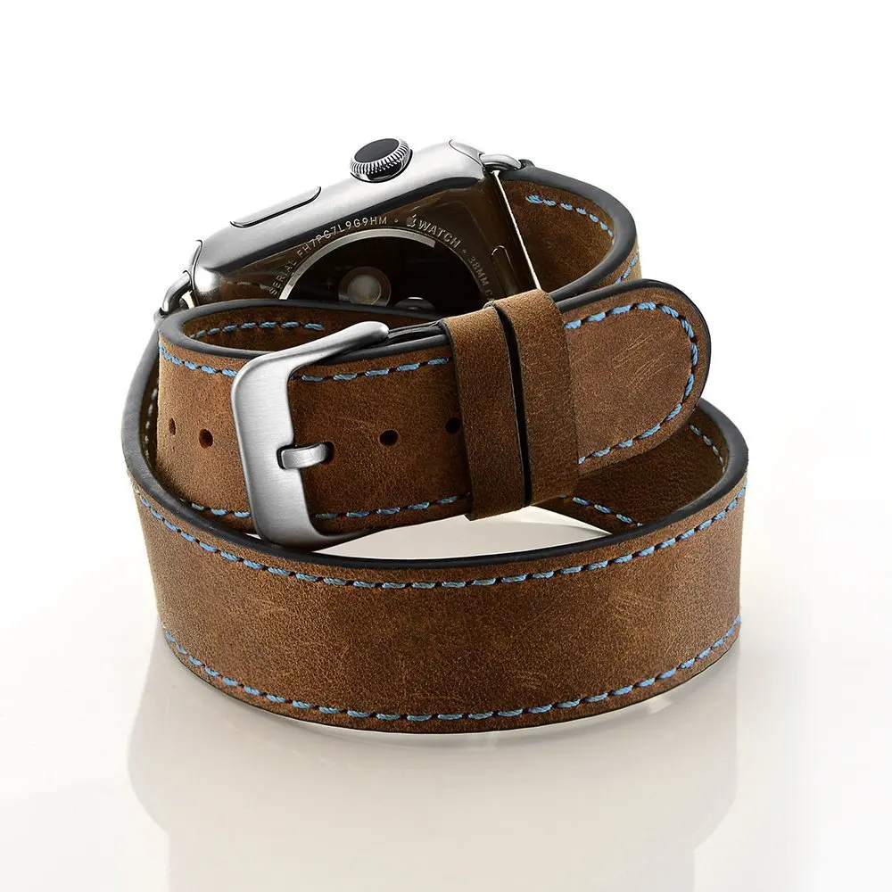 Double Tour Watch band for apple seires 1 2 3 38-42mm strap  (3)