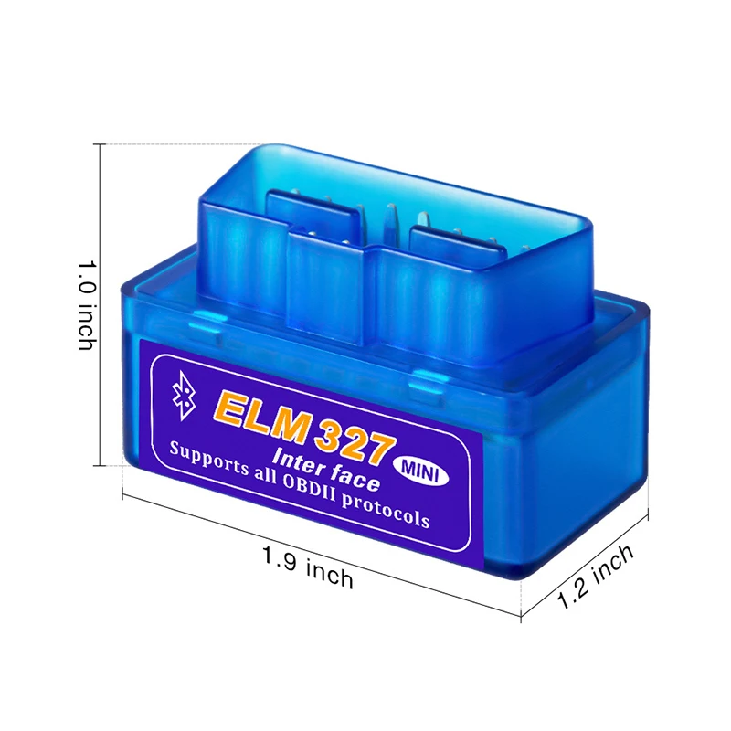 OBD mini ELM327 Bluetooth Wifi OBD2 V2.1 V1.5 автоматический сканер OBDII автомобильный вяз 327 Тестер диагностический инструмент для Android Windows Symbian