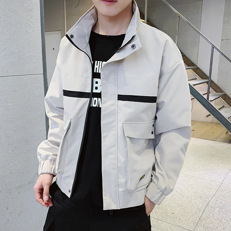 

Denim Jacket Rushed Limited Standard Hip Hop Man Spring 2019 Casual Japanese Veste Homme Modis Clothes Harajuku College Slim