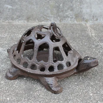 

Iron Turtle Candle Holders Vintage Home Decoration 23*13*15CM