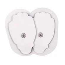 10 шт. электрод колодки самоклеющиеся Tens гель патч для цифровой меридиан иглоукалывание терапия массажер электрический мышечный Стимулятор