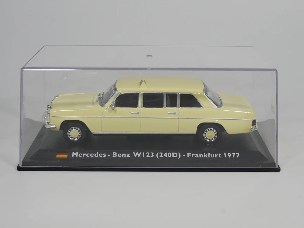 Leo модель 1:43 Германия такси-Frankfurt taxi 1977-W123(240D)-литая модель автомобиля