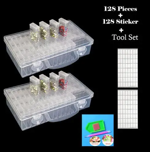 

diamond painting tools beads container rhinestone diamond embroidery stone storage accessories mosaic convenience box