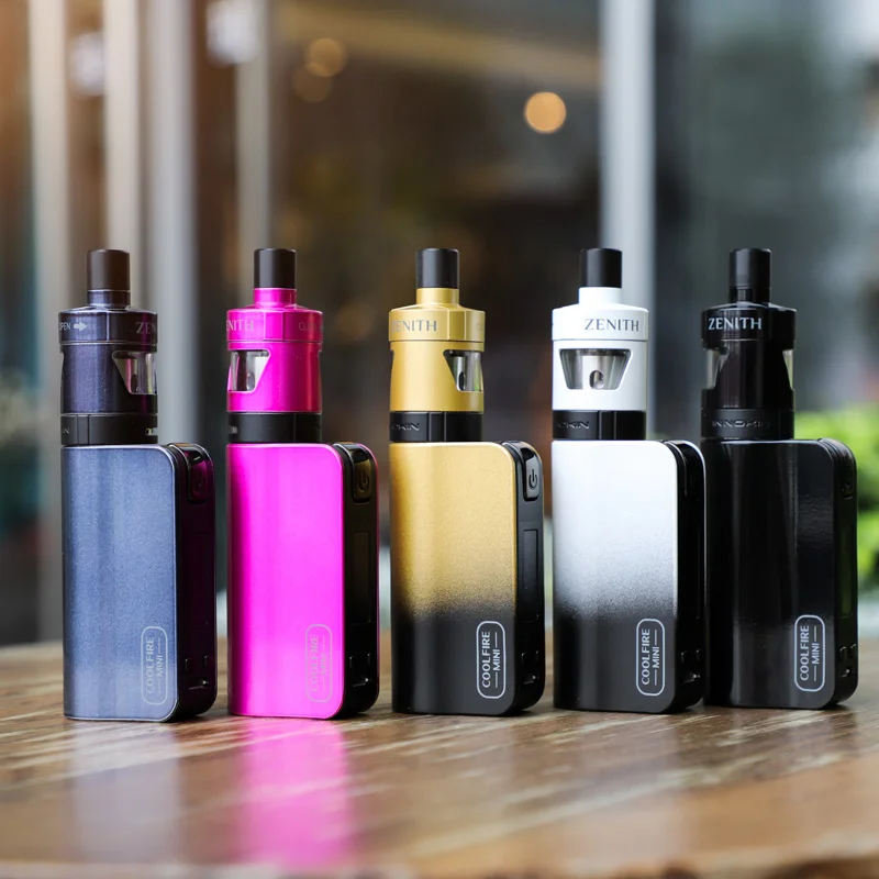 Original CoolFire Mini Zenith D22 Kit 1300mah CoolFire Mini Battery E Cigarette Vape 40W Max with Zenith Tank with Plexus Z Coil 01 (5)