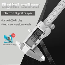 Buy online 0-150mm Electronic Digital Vernier Caliper mm / inch Intelligent Interchangeable Stainless Steel Micrometer Measuring Tool